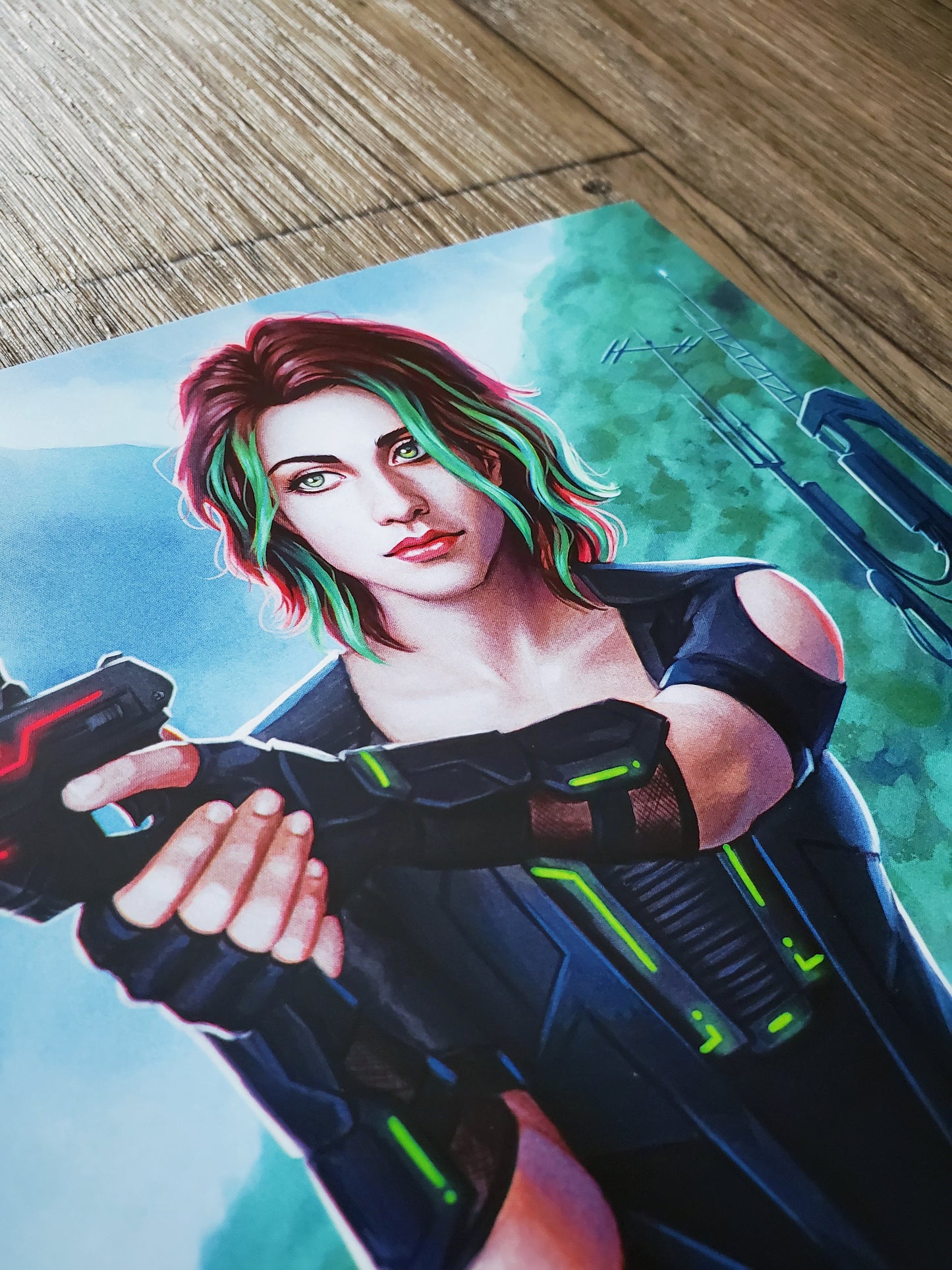 Midori (original character) - 8x10 Print