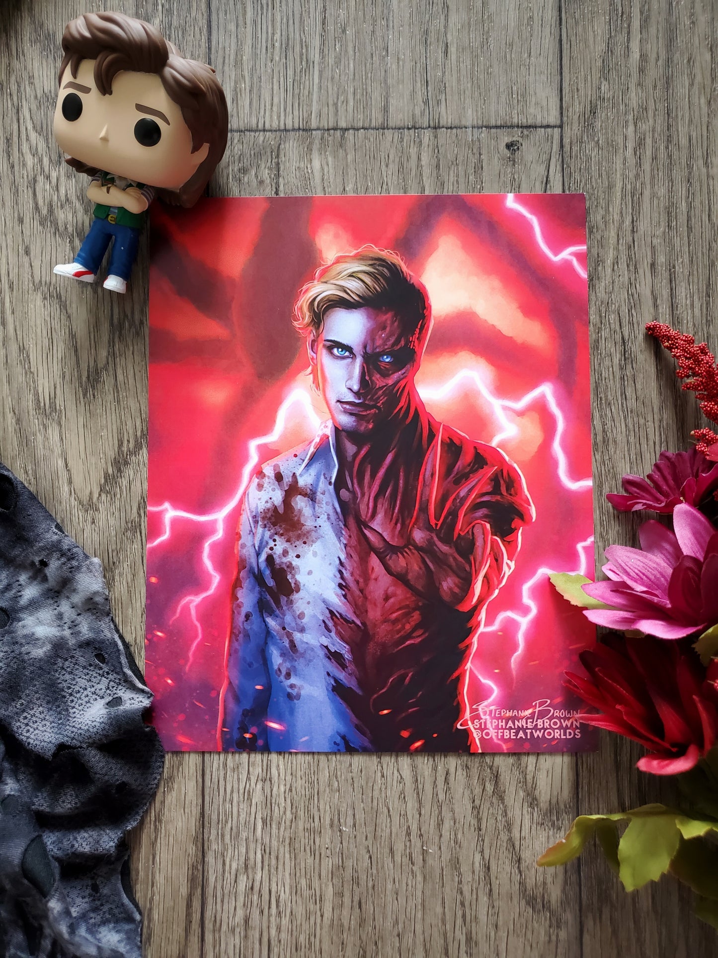 The Mage of the Upside Down - 8x10 Print