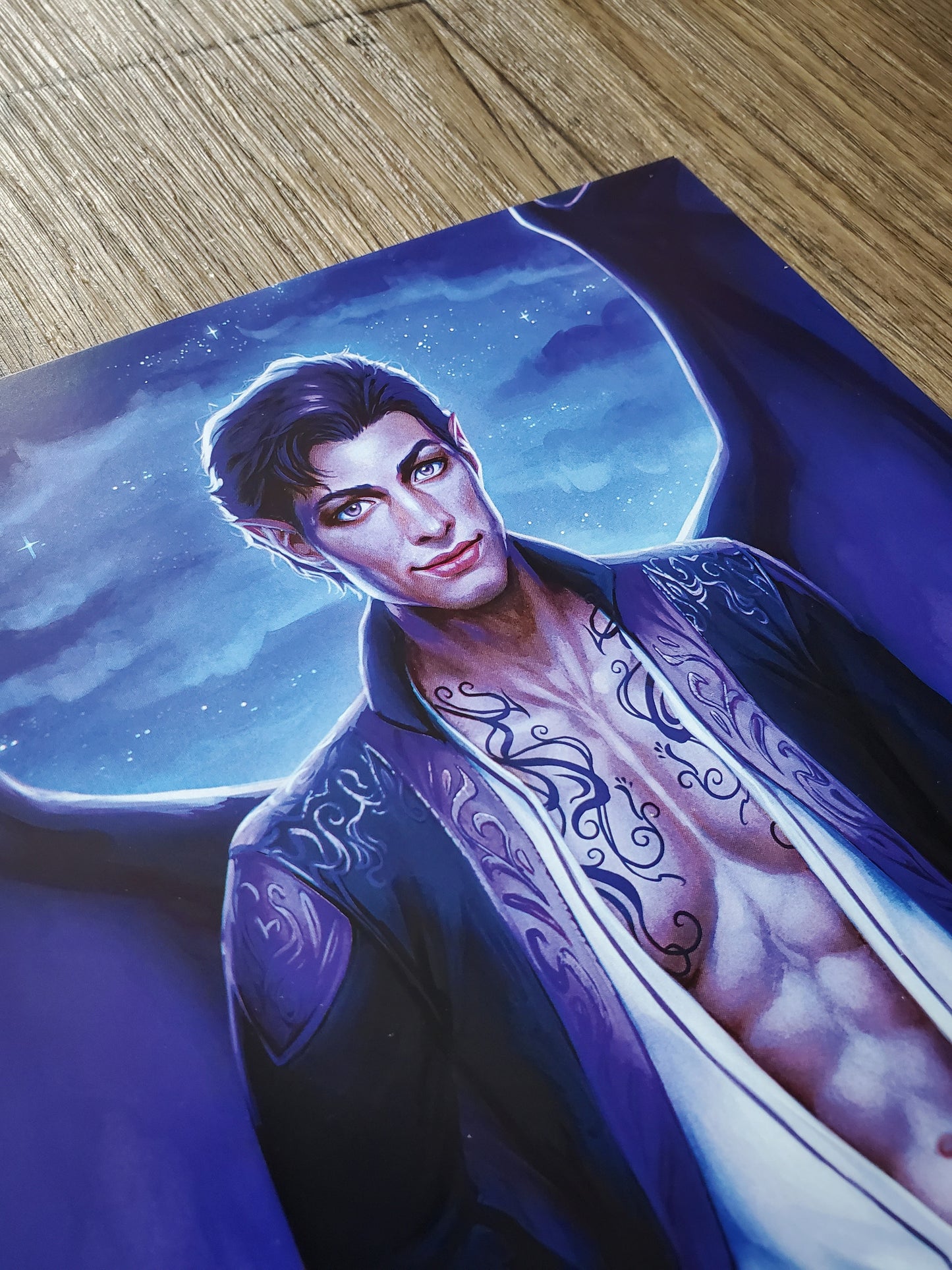 Rhysand, High Lord of the Night Court - 8x10 Print