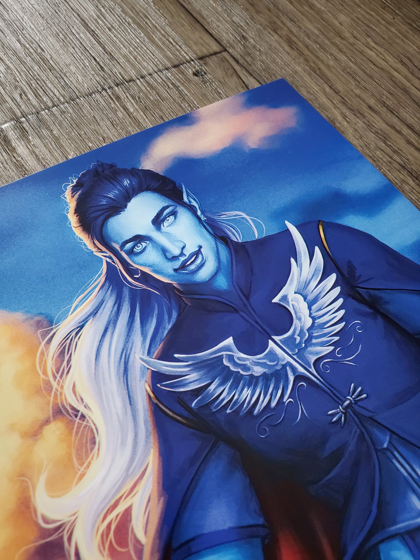 A Bard on the Wind - 8x10 Print