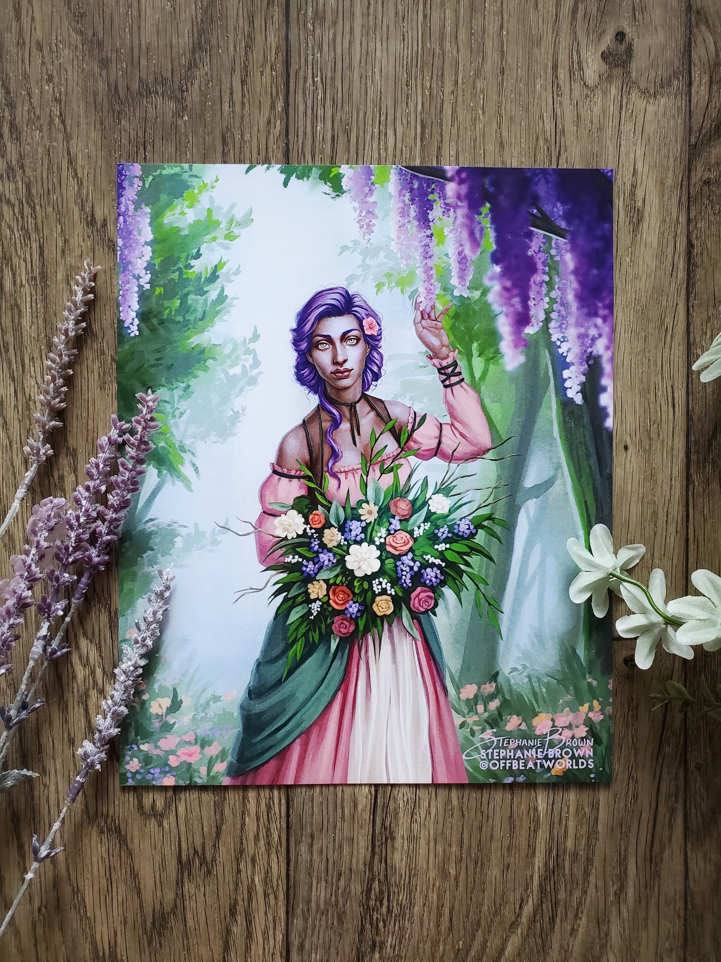 The Garden Witch - 8x10 Print