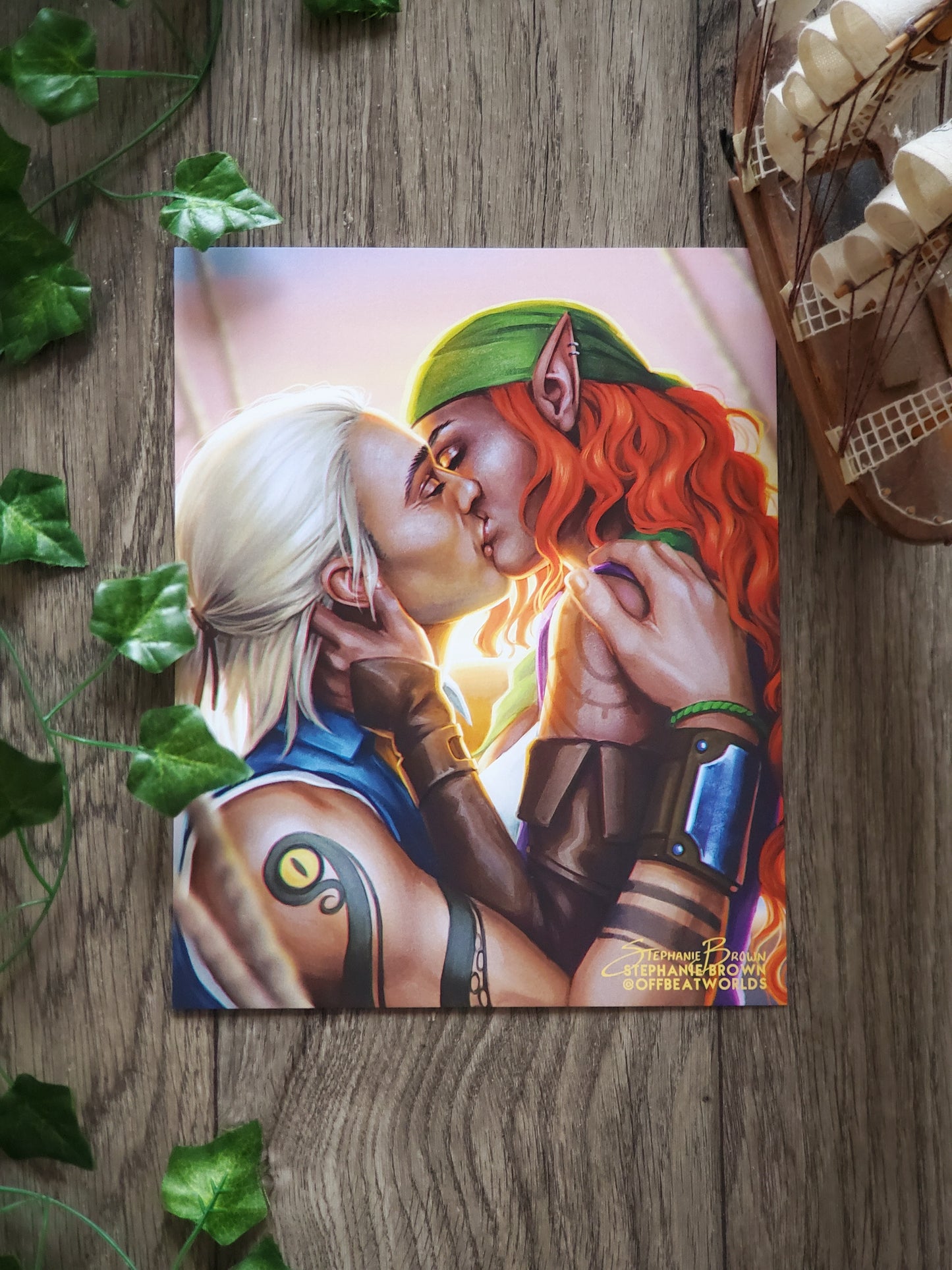 Uko'toa's Chosen Lovers - 8x10 Print