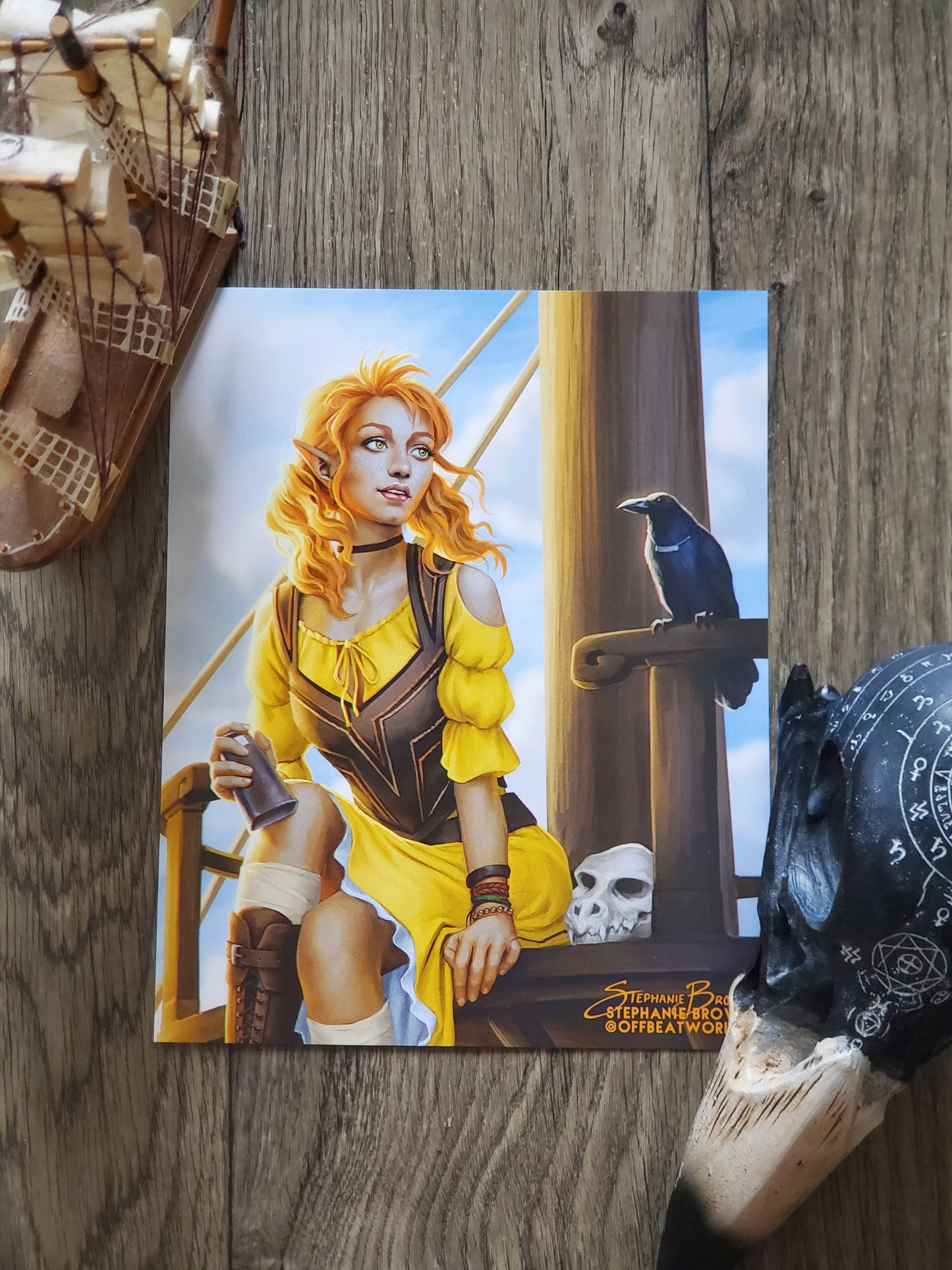 Thory (original character) - 8x10 Print