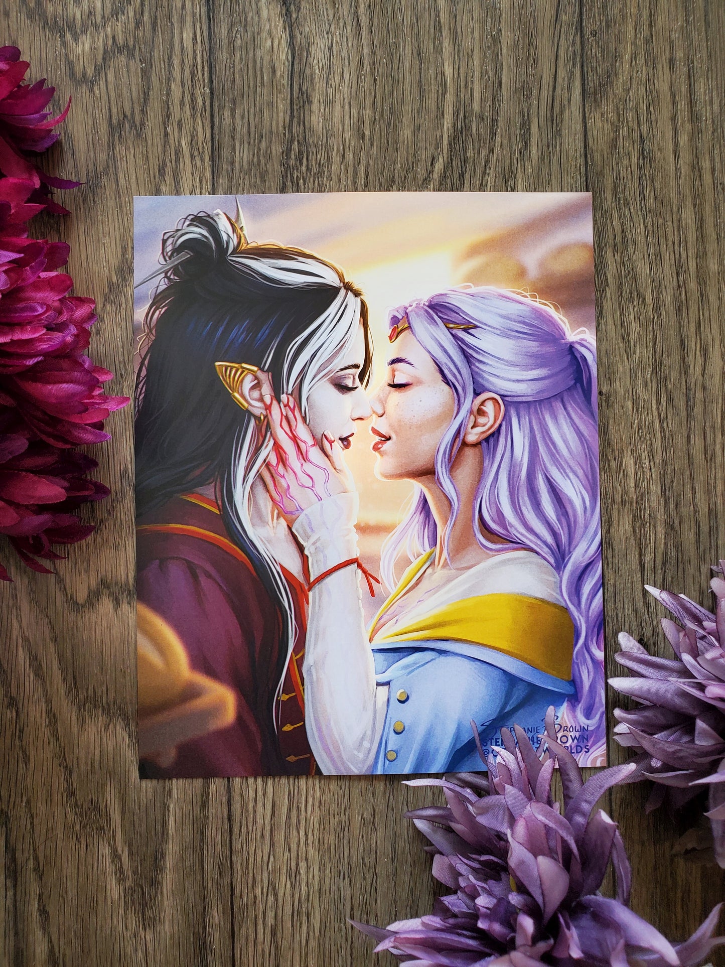 "I called you my anchor, my tether. We're that for each other" - 8x10 Print