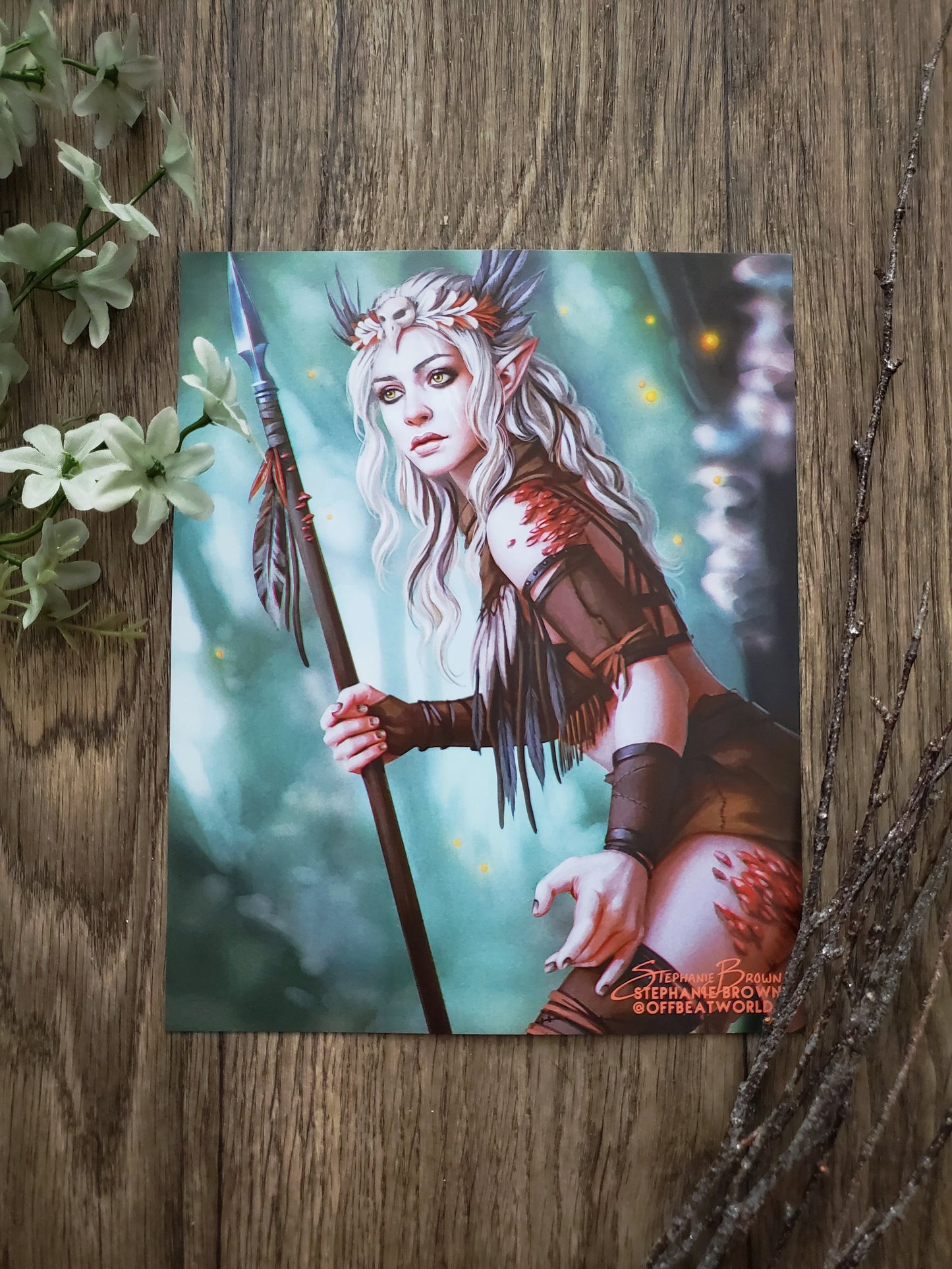 Nephraei (original character) - 8x10 Print