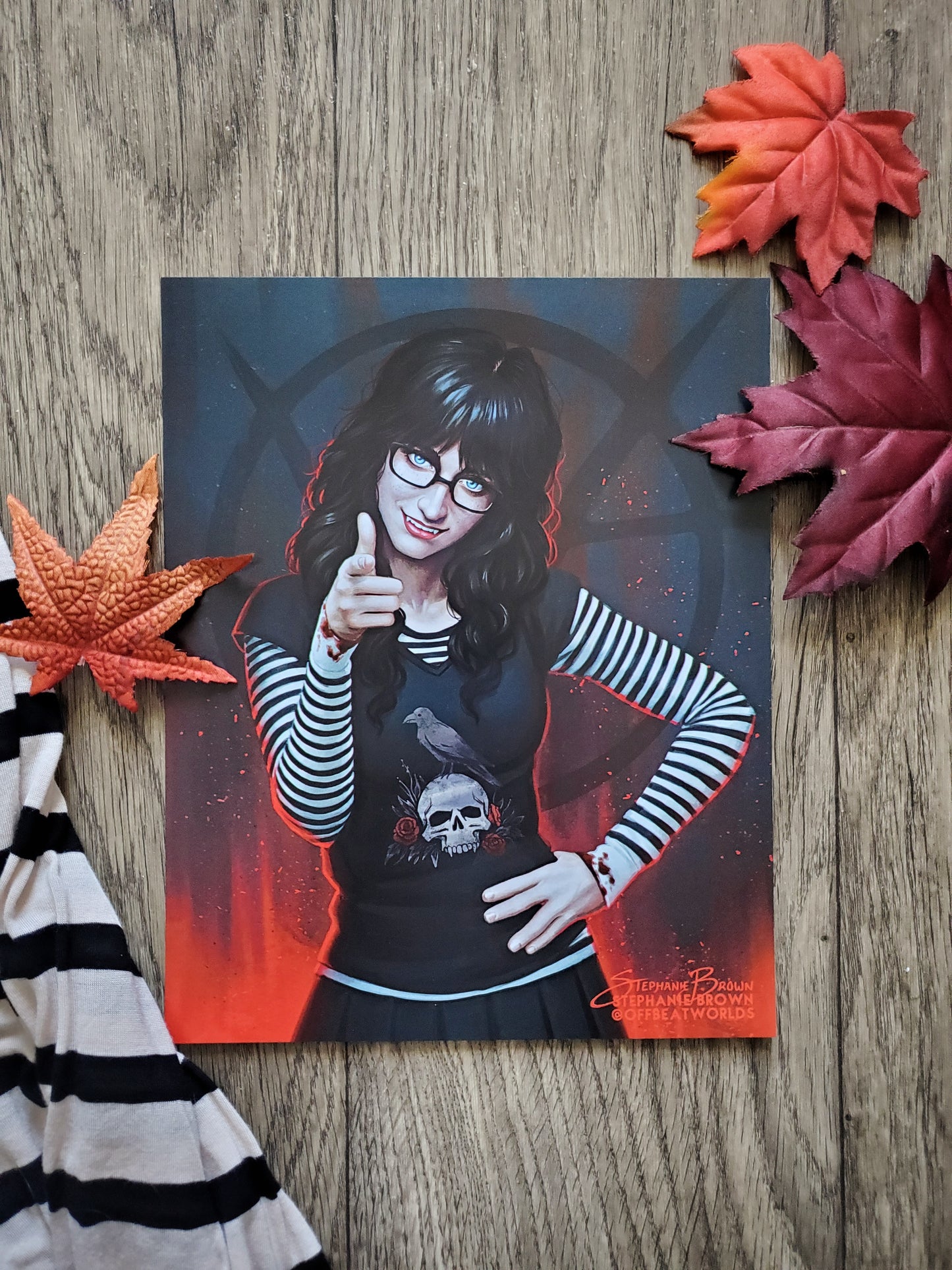 Margo Whalen (original character) - 8x10 Print