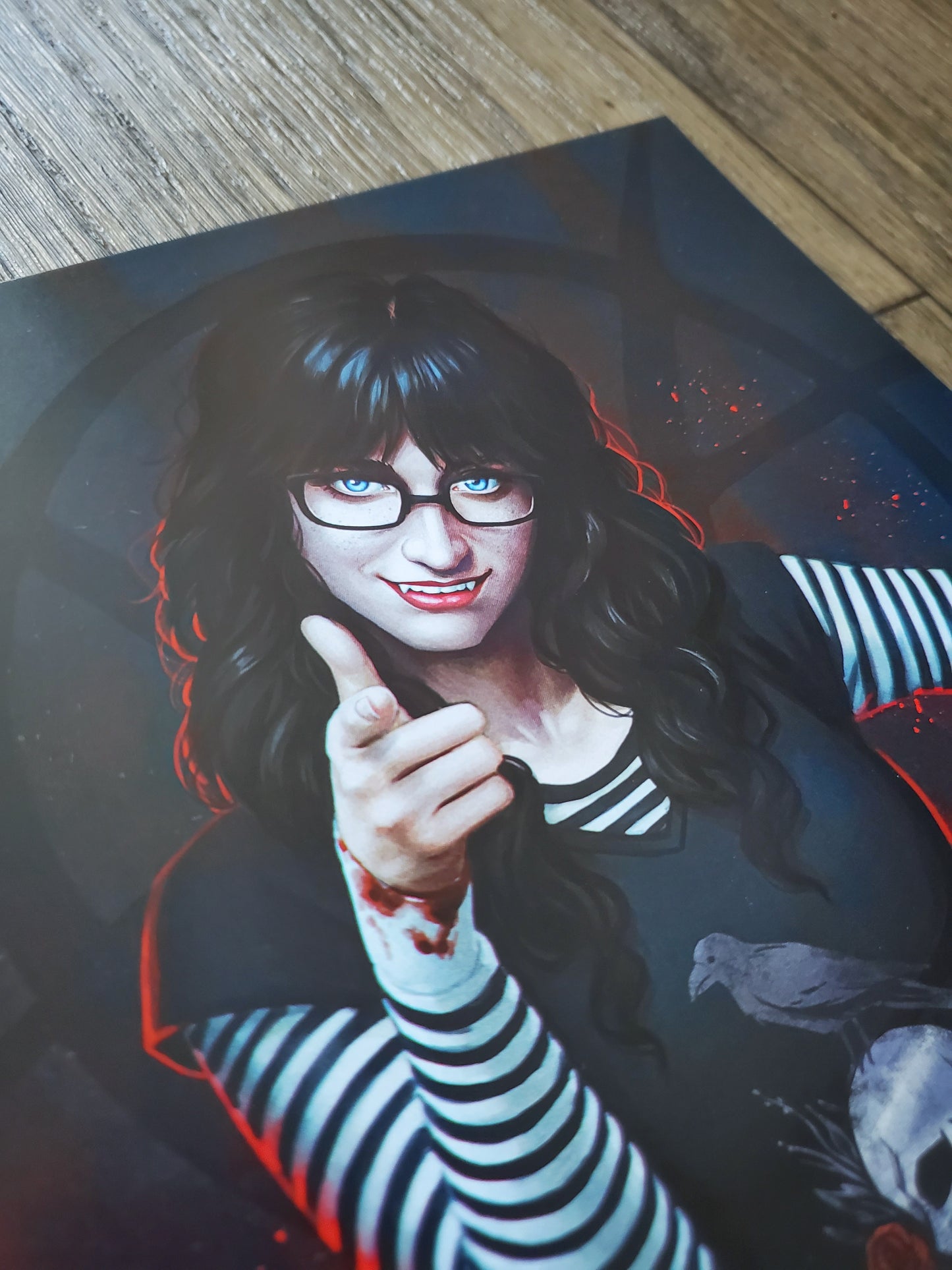 Margo Whalen (original character) - 8x10 Print