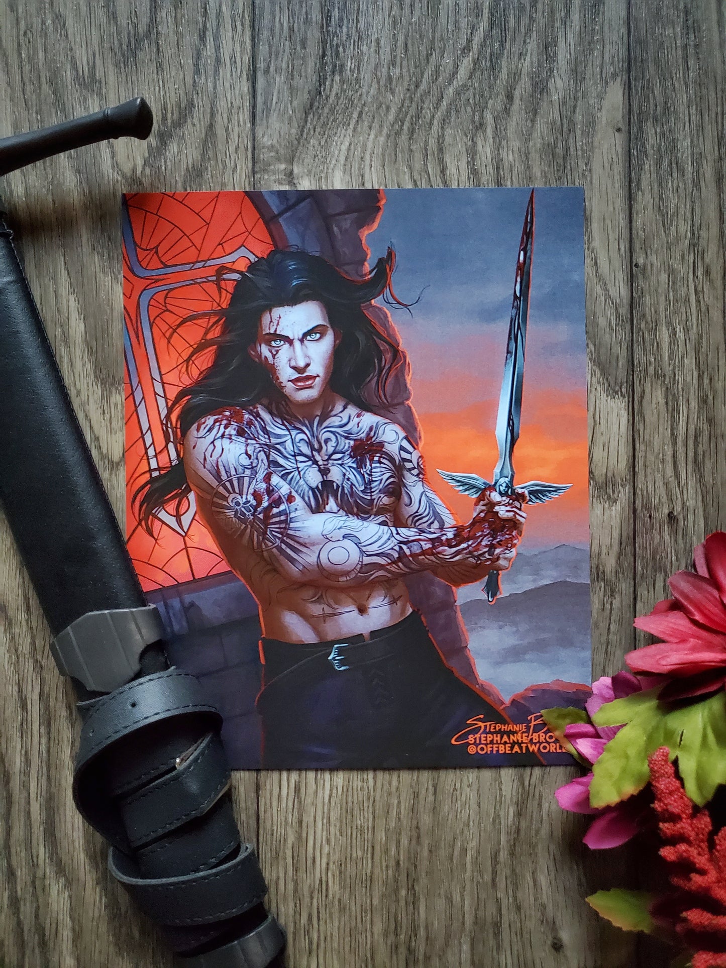 Silver Saint - 8x10 Print