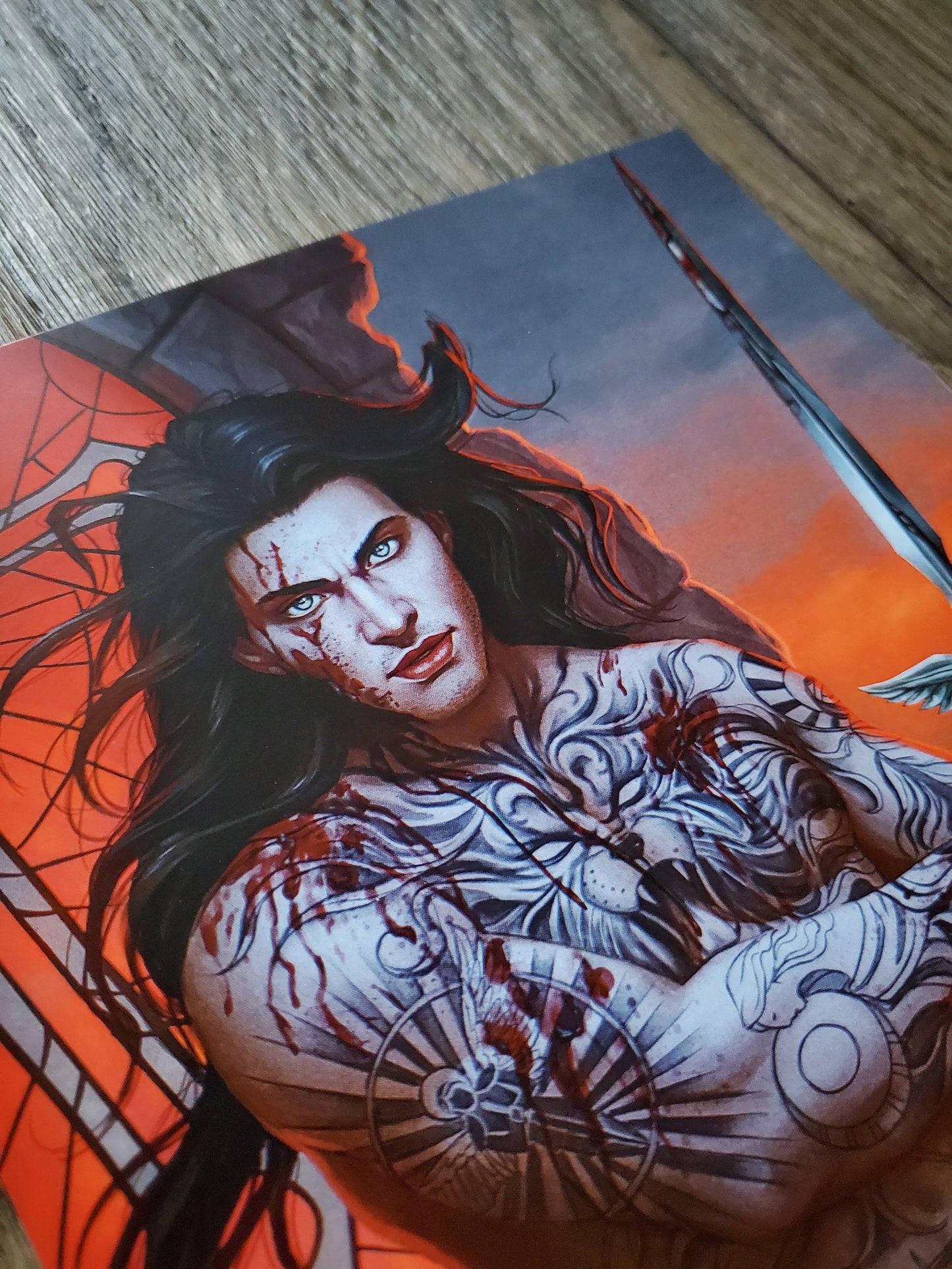 Silver Saint - 8x10 Print