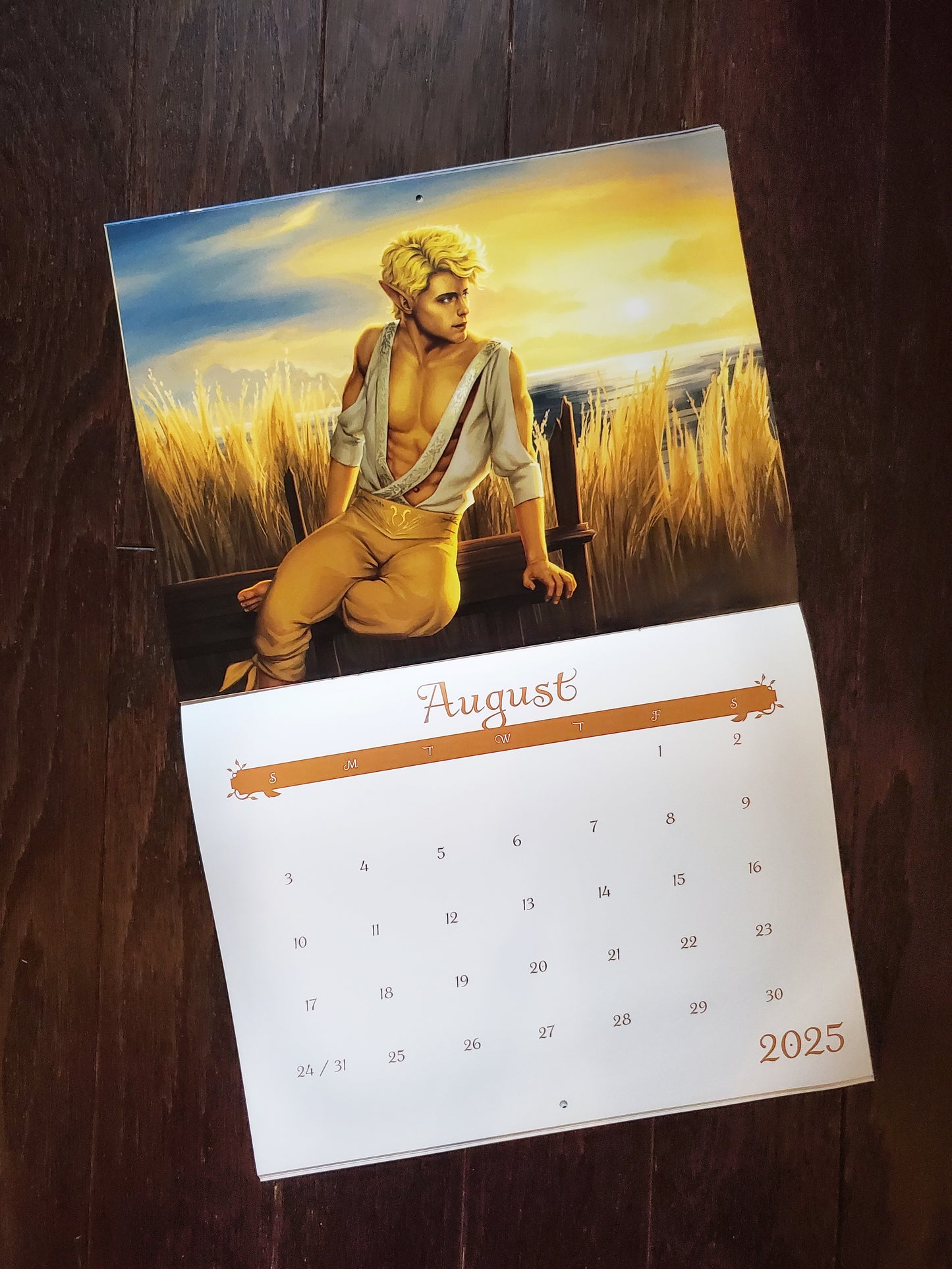 "Moody Misprints" Signed B-Grade A Season of Elves 2025 Calendar