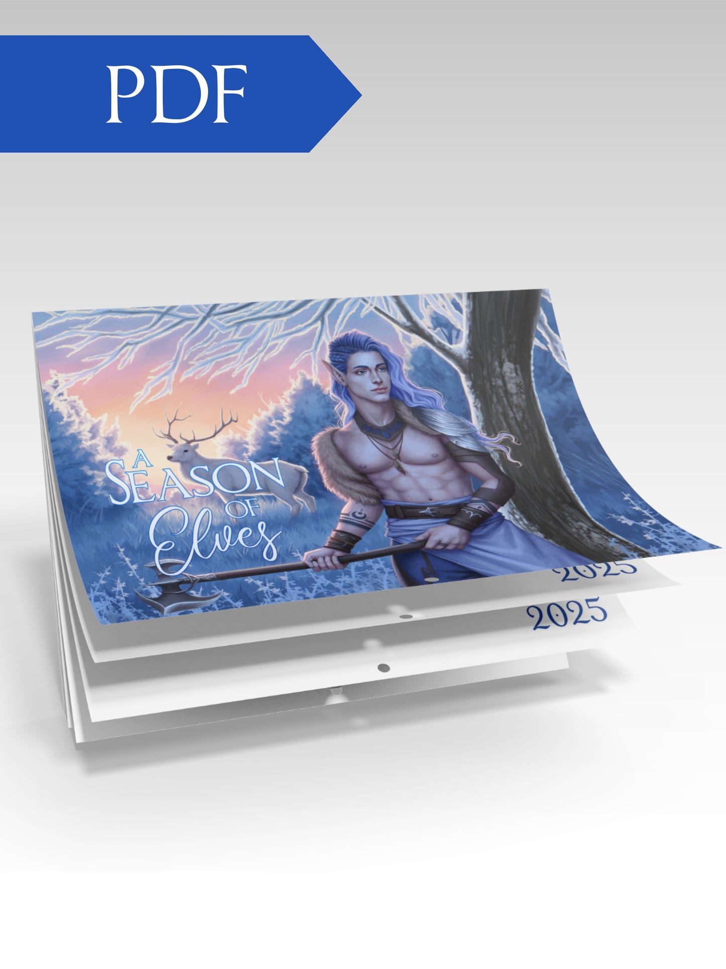 A Season of Elves - 2025 PDF calendar