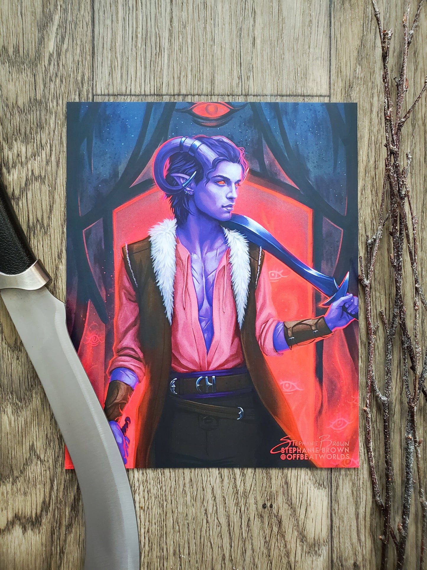 Rise of the Nonagon - 8x10 Print