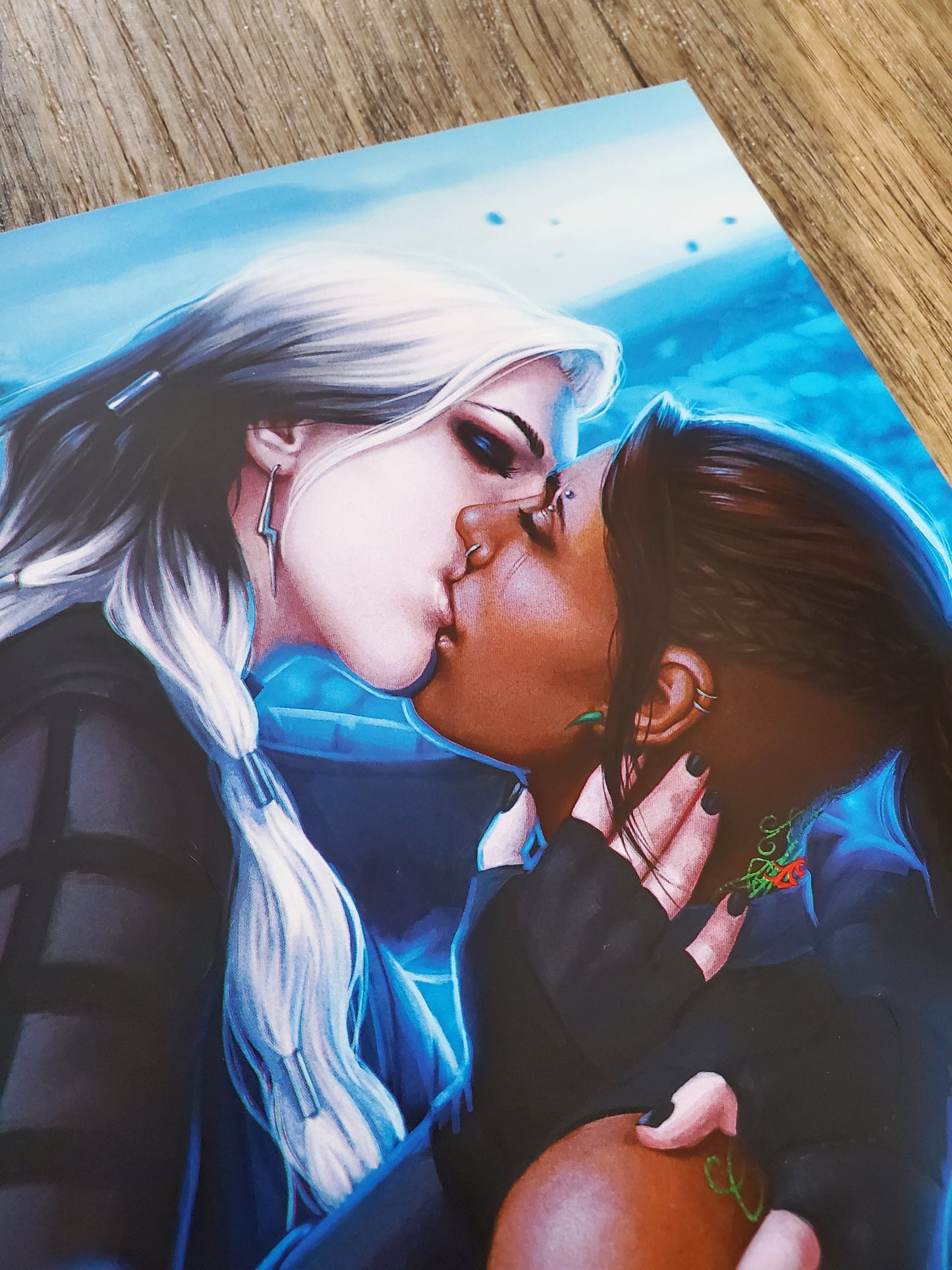 "I fell in love with you in Kamordah" - 8x10 Print