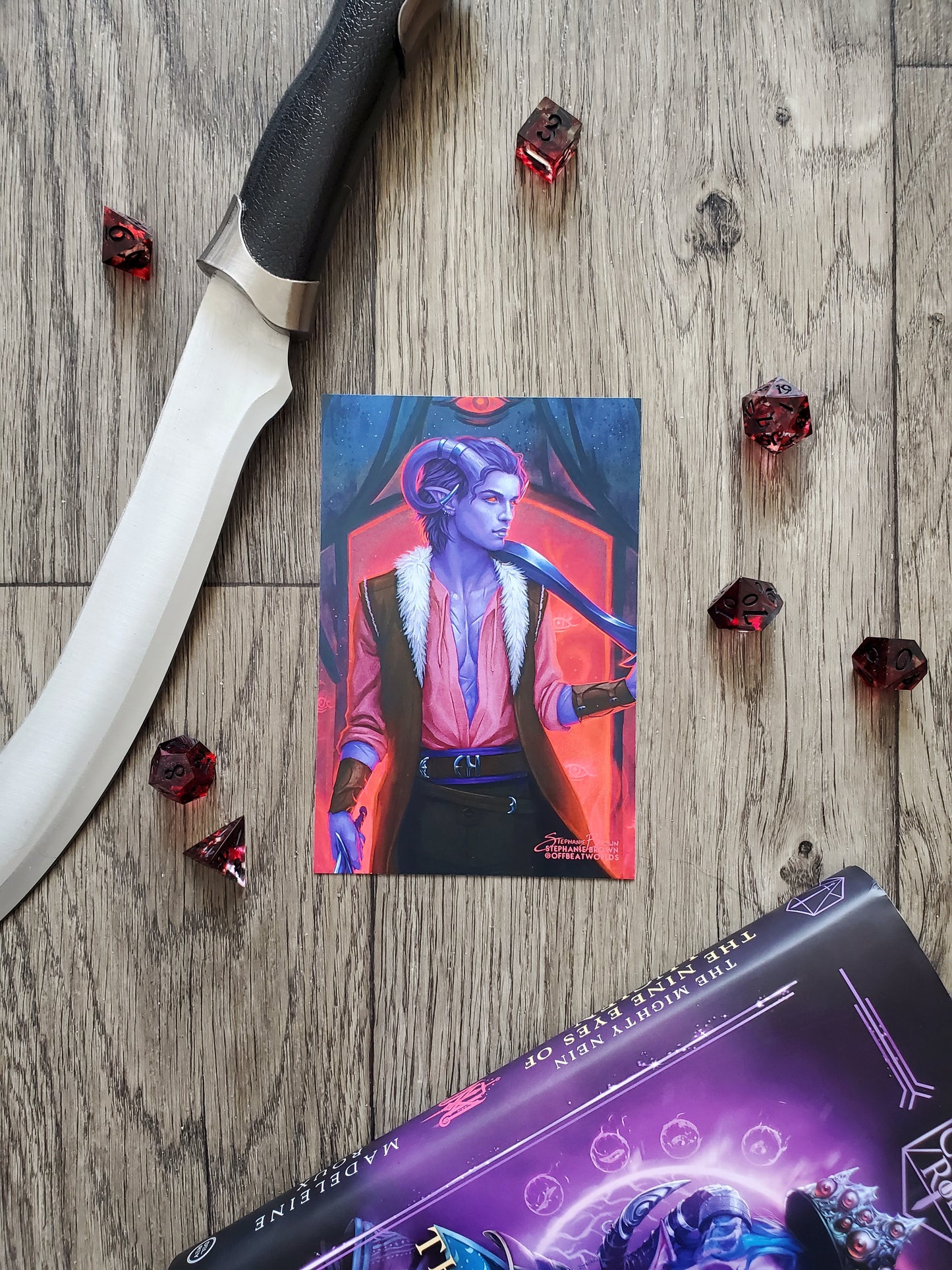 Rise of the Nonagon - Postcard