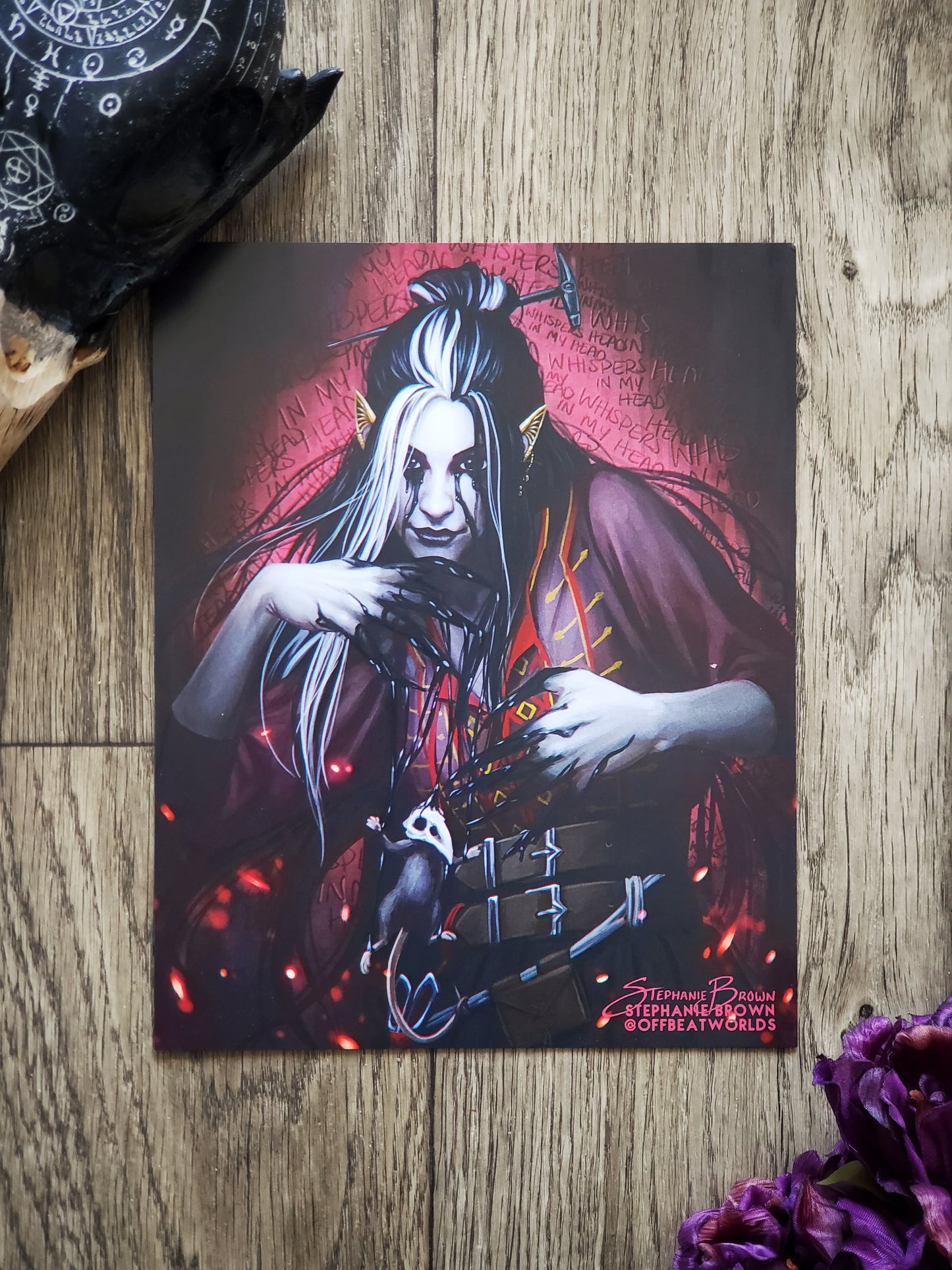 Laudna is Fun Scary - 8x10 Print