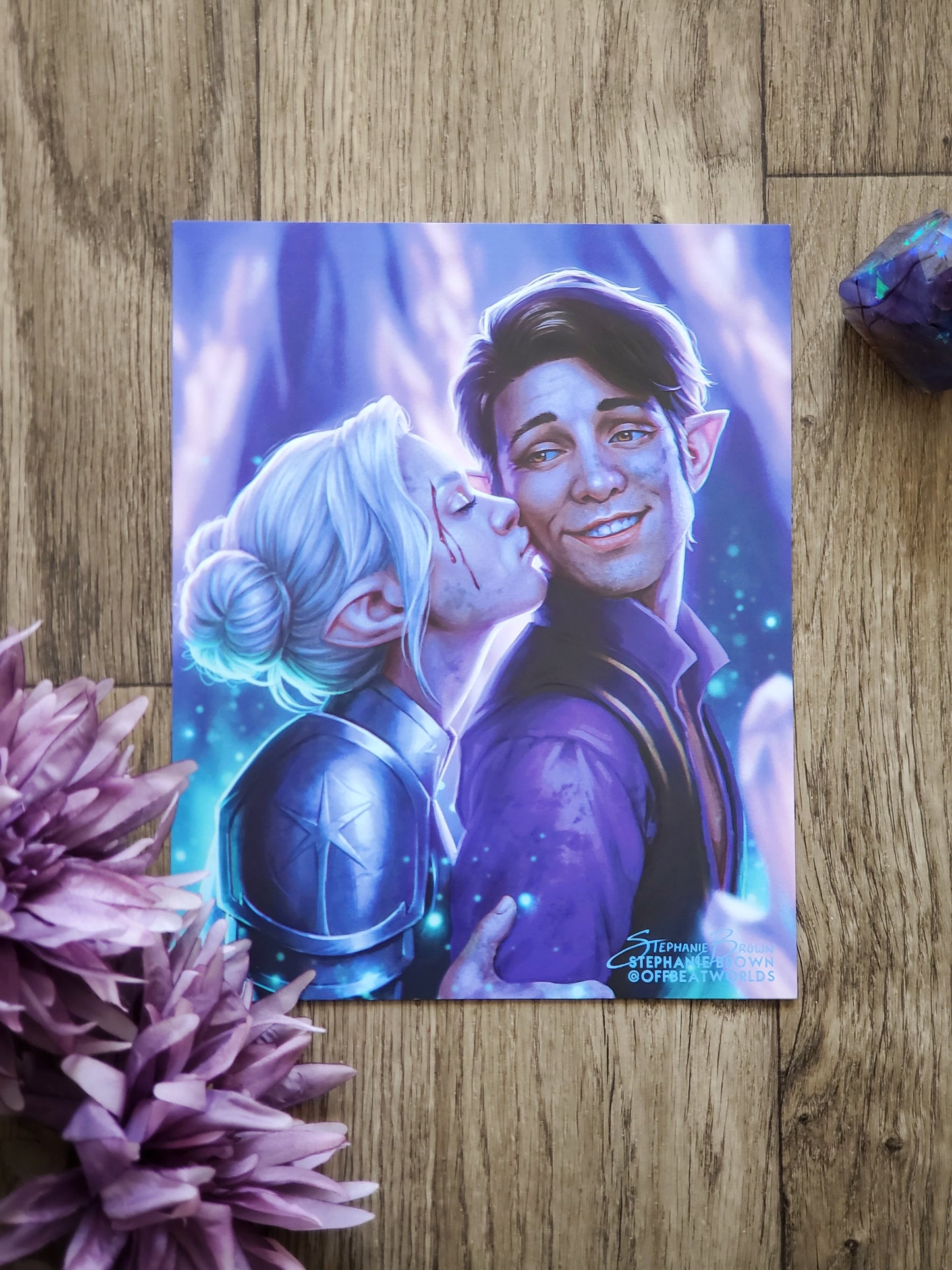 "My heart, my soul, would be forever incomplete without you" - 8x10 Print