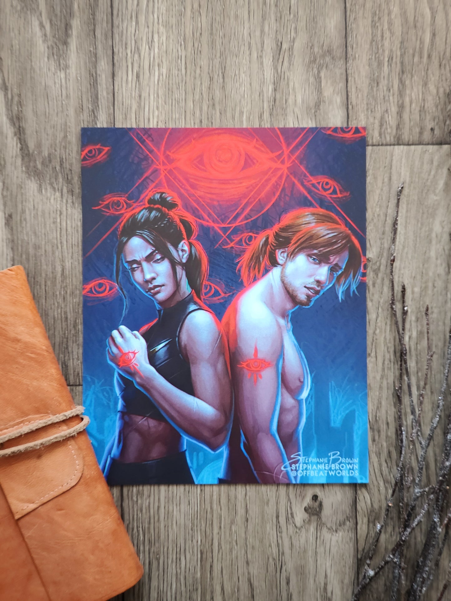 The Eyes of Nine - 8x10 Print