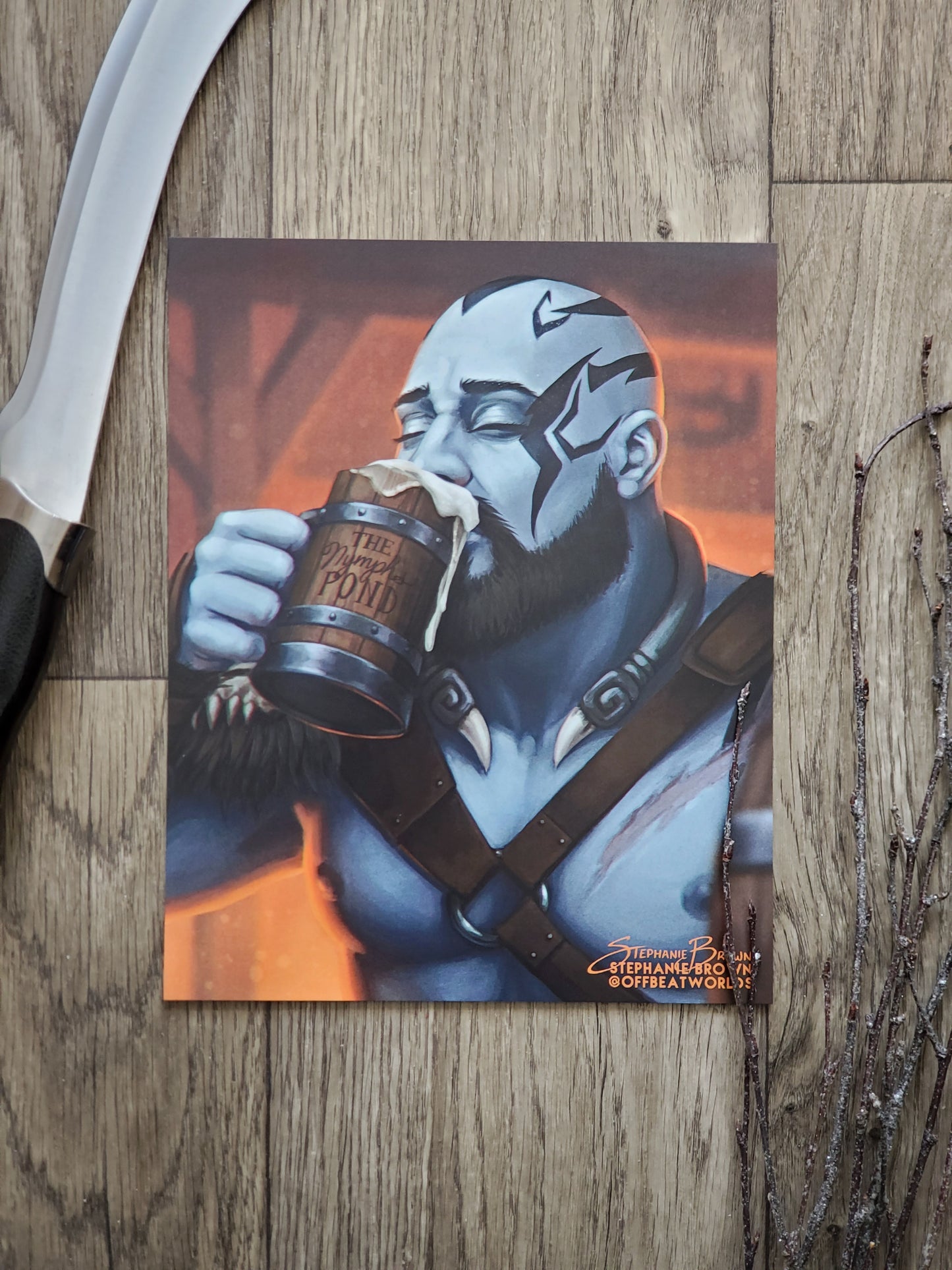 Critical First Sip: A Good Ale - 8x10 Print