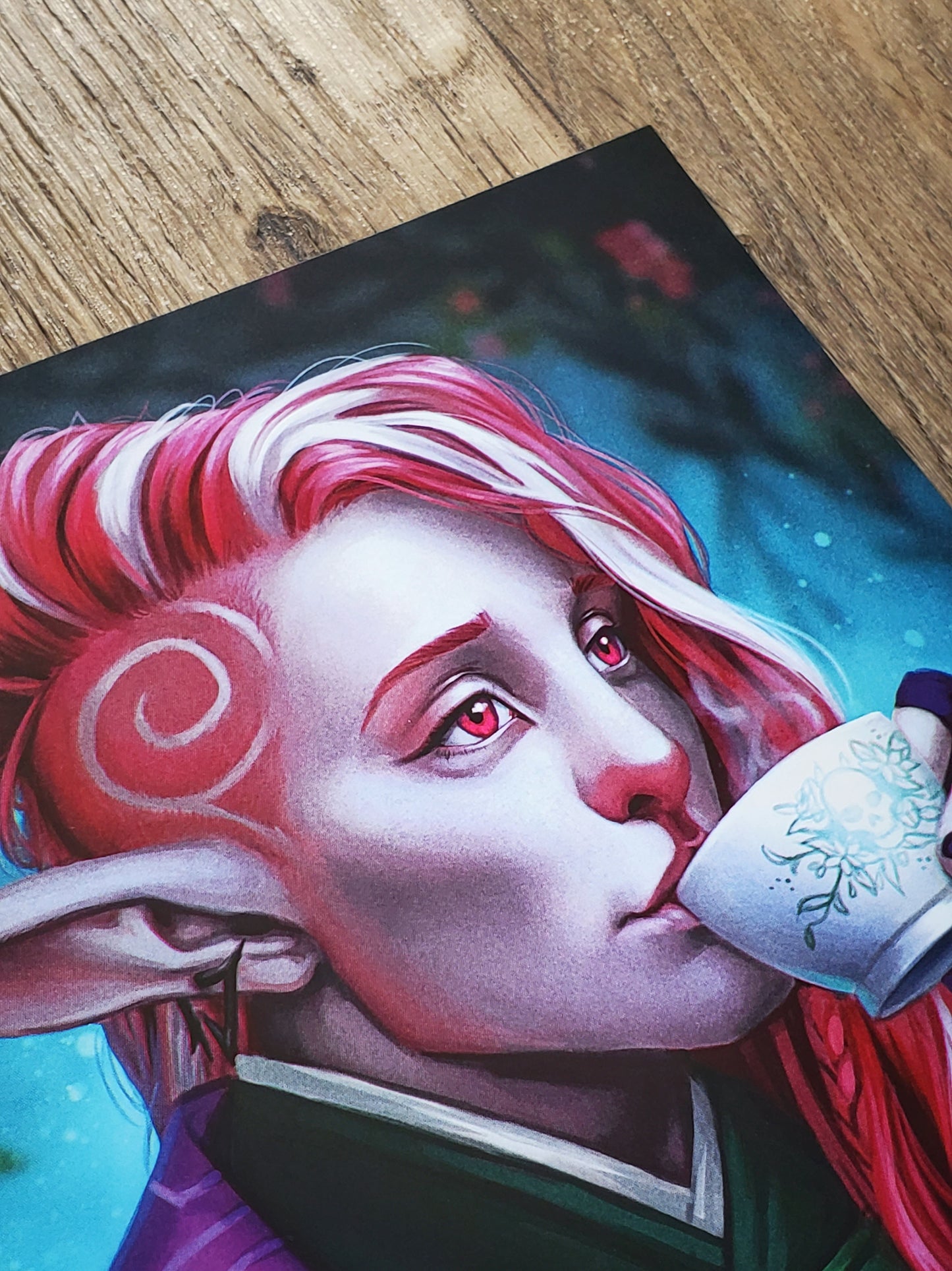 Critical First Sip: Dead People Tea - 8x10 Print