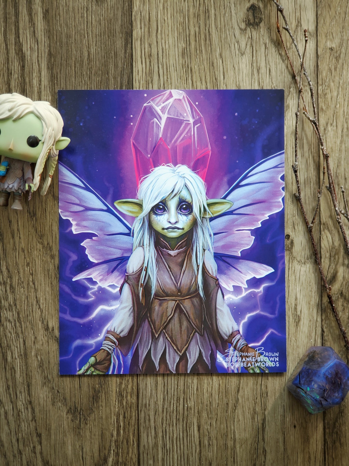 The Darkening Corrupts - 8x10 Print