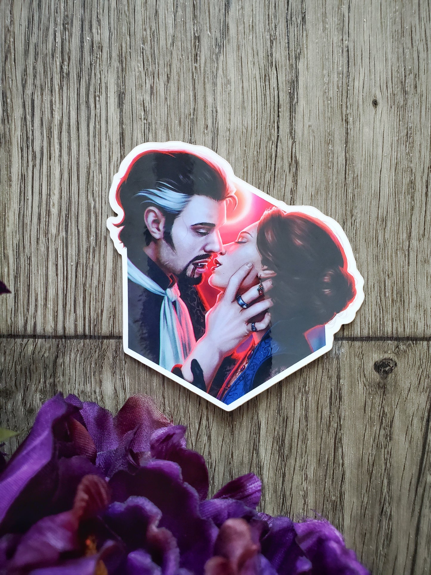 "I broke the world for us" - Sticker