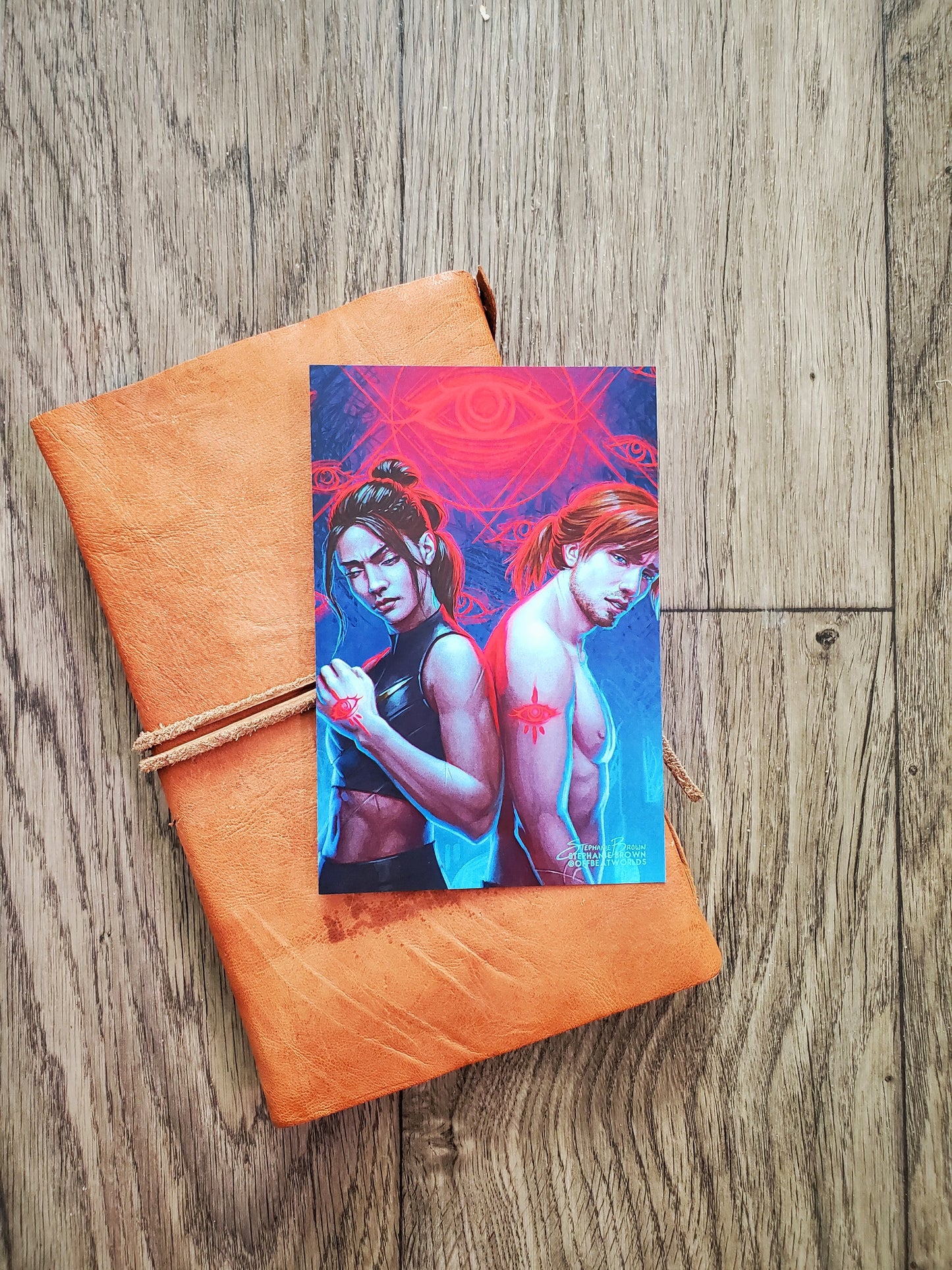 The Eyes of Nine - Postcard