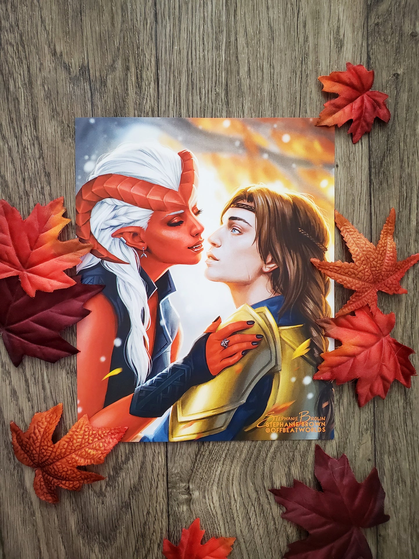 "She's taught me what it means to have family" - 8x10 Print