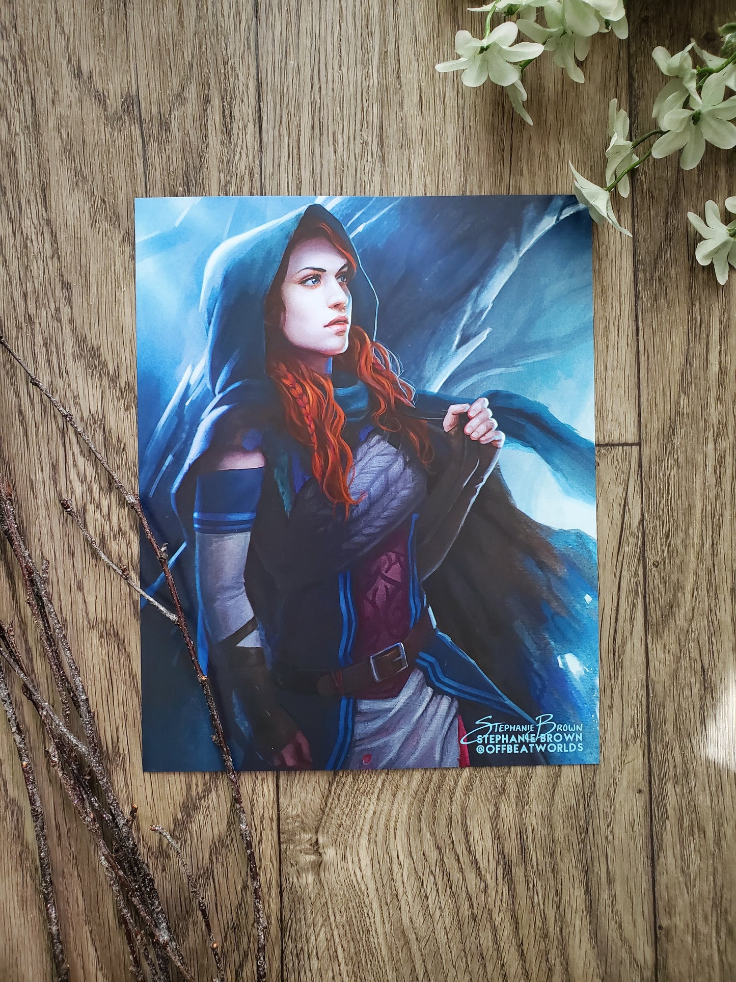 Faracy (original character) - 8x10 Print