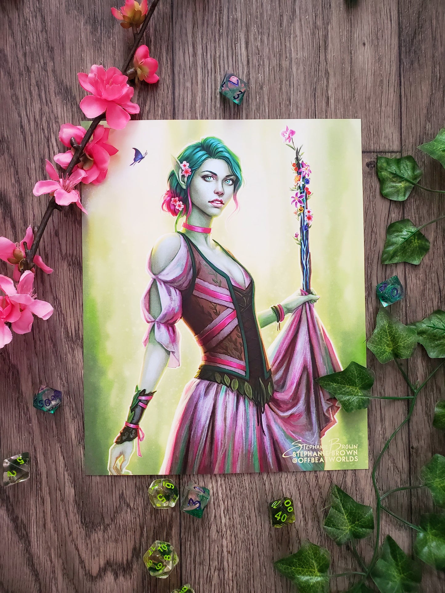 Prysaea (original character) - 8x10 Print