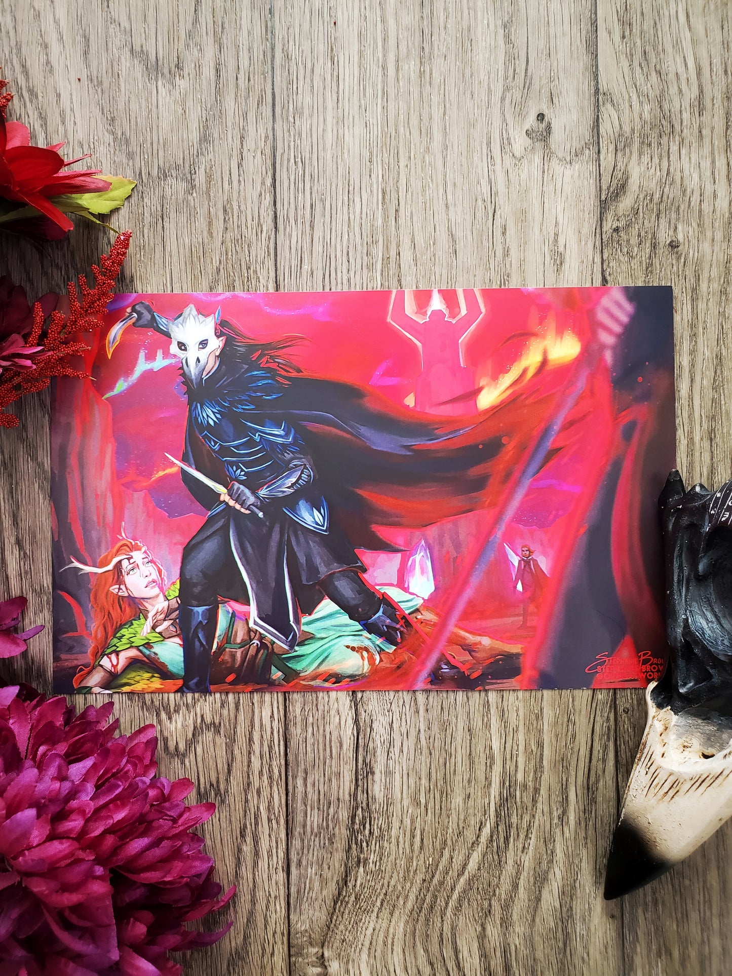 "Don't You Even Dare" - 12.5x8 Print