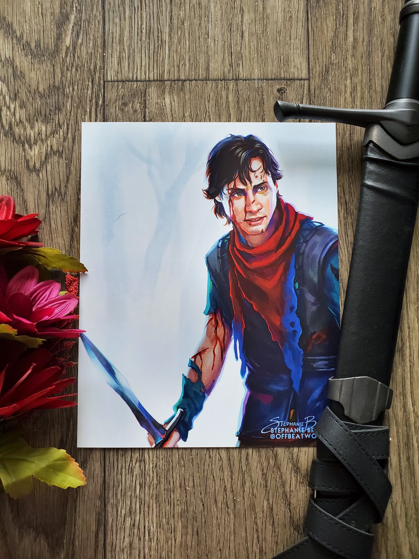 Darron (original character) - 8x10 Print